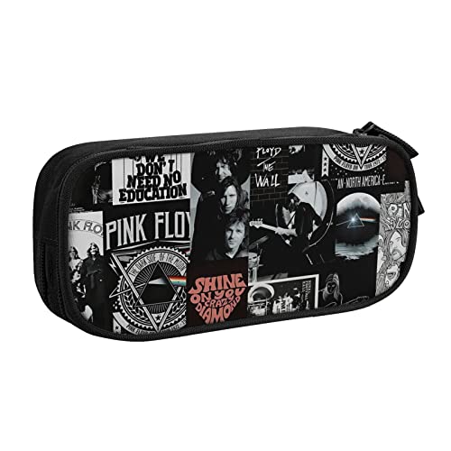 EZKYZTLW Pink Rainbow Floyd Federmäppchen Organizer Große Kapazität mit Fächern Stiftetasche Multifunktions-Make-up-Tasche für Frauen von EZKYZTLW