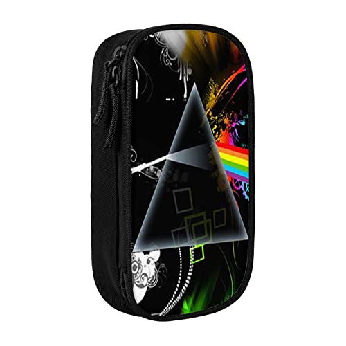 EZKYZTLW Pink Rainbow Floyd Federmäppchen Organizer Große Kapazität mit Fächern Stiftetasche Multifunktions-Make-up-Tasche für Frauen von EZKYZTLW