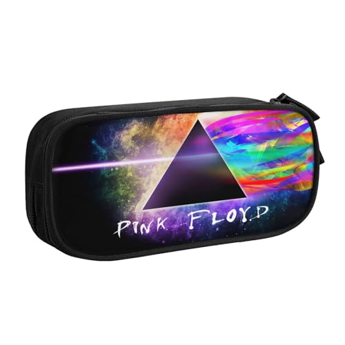 EZKYZTLW Pink Rainbow Floyd Federmäppchen Organizer Große Kapazität mit Fächern Stiftetasche Multifunktions-Make-up-Tasche für Frauen von EZKYZTLW