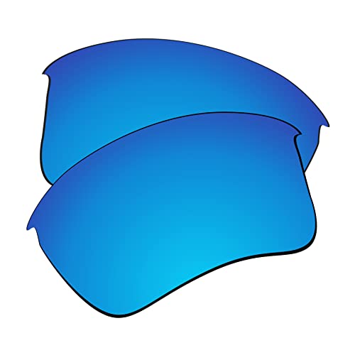 EZReplace Ersatzgläser for Oakley Half Jacket 2.0 XL OO9144 Sonnenbrillen (polarisierte Gläser) - Passend for Oakley Half Jacket 2.0 XL Rahmen (Eisblau) von EZReplace