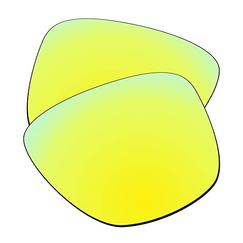 EZReplace Ersatzgläser für Oakley Breadbox OO9199 Sonnenbrillen (polarisierte Gläser) - Passend für Oakley Breadbox Rahmen (Goldgelb) von EZReplace