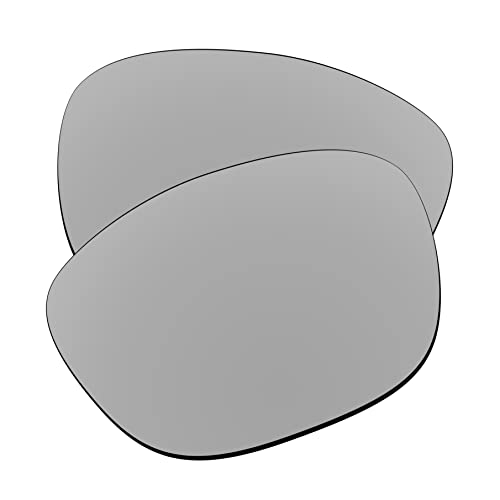 EZReplace Ersatzgläser für Oakley Enduro OO9223 Sonnenbrillen (polarisierte Gläser) - Passend für Oakley Enduro Rahmen (Metall silber) von EZReplace