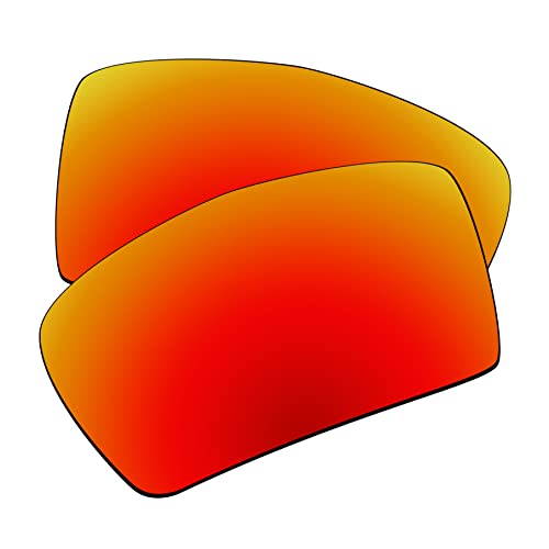 EZReplace Ersatzgläser für Oakley Eyepatch 2 OO9136 Sonnenbrillen (polarisierte Gläser) - Passend für Oakley Eyepatch 2 Rahmen (Feuerrot) von EZReplace