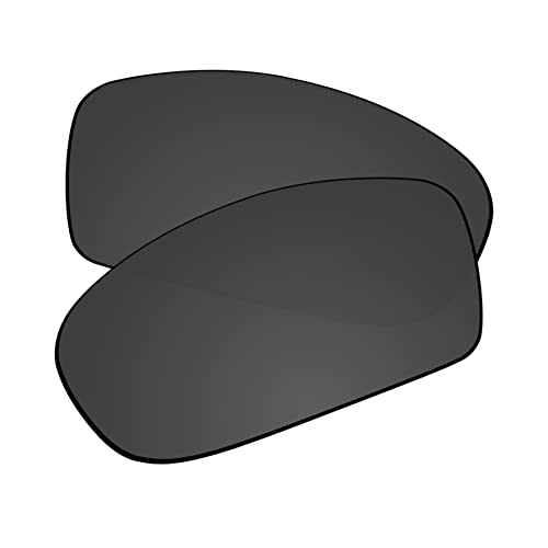 EZReplace Ersatzgläser für Oakley Fives quadratische Sonnenbrille (nicht polarisierte Gläser) – passend für Oakley Fives Squared Frame (Carbon Black), carbon schwarz, Einheitsgröße von EZReplace