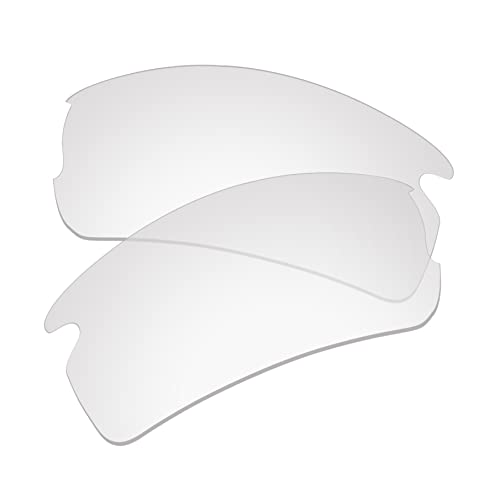 EZReplace Ersatzgläser für Oakley Flak 2.0 OO9295 Sonnenbrillen (nicht polarisierte Gläser) - Passend für Oakley Flak 2.0 Rahmen (Kristallklar) von EZReplace