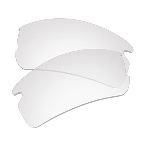 EZReplace Ersatzgläser für Oakley Flak 2.0 XL OO9188 Sonnenbrillen (nicht polarisierte Gläser) - Passend für Oakley Flak 2.0 XL Rahmen (Kristallklar) von EZReplace