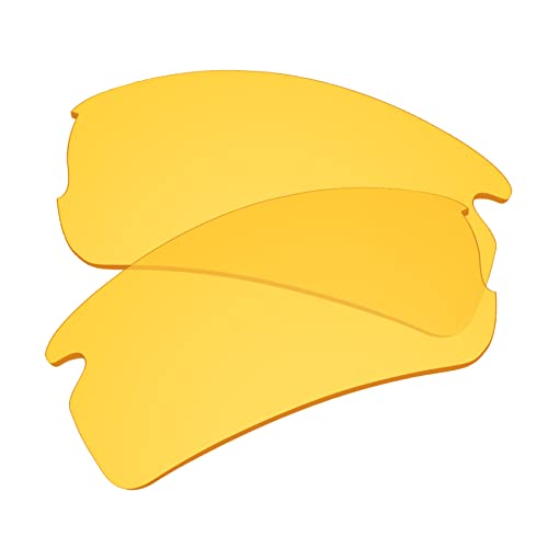 EZReplace Ersatzgläser für Oakley Flak 2.0 XL OO9188 Sonnenbrillen (nicht polarisierte Gläser) - Passend für Oakley Flak 2.0 XL Rahmen (Nachtsicht Gelb) von EZReplace