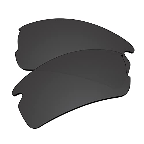 EZReplace Ersatzgläser für Oakley Flak 2.0 XL OO9188 Sonnenbrillen (polarisierte Gläser) - Passend für Oakley Flak 2.0 XL Rahmen (Karbonschwarz) von EZReplace