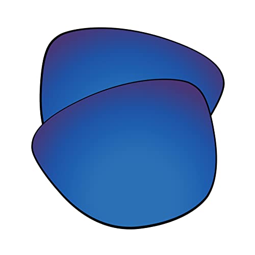 EZReplace Ersatzgläser für Oakley Frogskin OO9013 Sonnenbrille (polarisierte Gläser), Aktualisiertes Polycarbonat, Ar beschichtet, Königsblau, Einheitsgröße von EZReplace