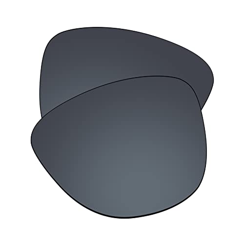 EZReplace Ersatzgläser für Oakley Frogskin OO9013 Sonnenbrille (polarisierte Gläser), Schwarz (Mirror Black), Einheitsgröße von EZReplace