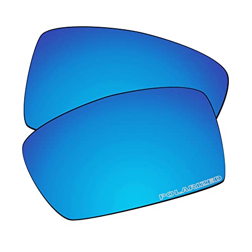 EZReplace Ersatzgläser für Oakley Gascan OO9014 Sonnenbrille (polarisierte Gläser), Aktualisiertes Polycarbonat, Eisblau, Einheitsgröße von EZReplace