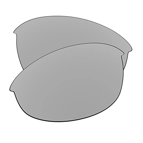 EZReplace Ersatzgläser für Oakley Half Jacket 2.0 OO9144 Sonnenbrillen (polarisierte Gläser) - Passend für Oakley Half Jacket 2.0 Rahmen (Metall silber) von EZReplace