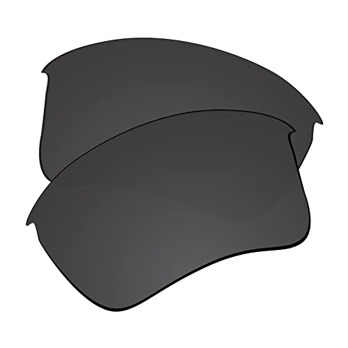 EZReplace Ersatzgläser für Oakley Half Jacket 2.0 XL OO9144 Sonnenbrillen (polarisierte Gläser) - Passend für Oakley Half Jacket 2.0 XL Rahmen (Karbonschwarz) von EZReplace