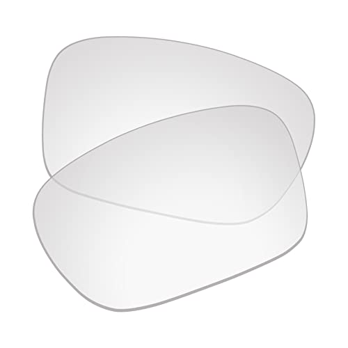 EZReplace Ersatzgläser für Oakley Hijinx Sonnenbrillen (nicht polarisierte Gläser) – passend für Oakley Hijinx Rahmen (kristallklar), crystal clear, Einheitsgröße von EZReplace