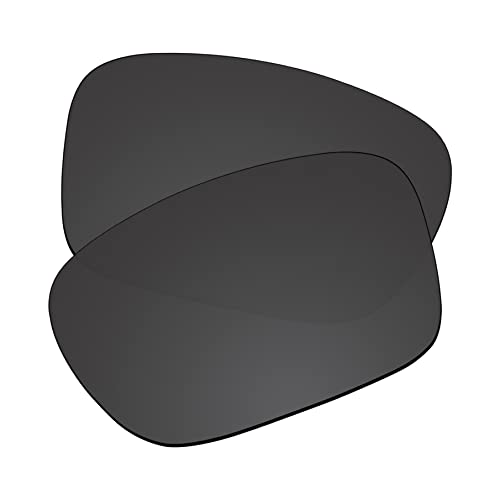 EZReplace Ersatzgläser für Oakley Holbrook Mix OO9384 Sonnenbrille polarisierte Gläser, Kohleschwarz, One size von EZReplace