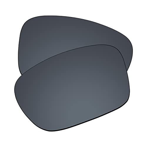 EZReplace Ersatzgläser für Oakley Holbrook XL OO9417 Sonnenbrille (polarisierte Gläser), Schwarz (Mirror Black), Einheitsgröße von EZReplace