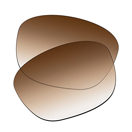 EZReplace Ersatzgläser für Oakley Hold Out OO9357 Sonnenbrille (polarisierte Gläser), Brauner Farbverlauf, Einheitsgröße von EZReplace