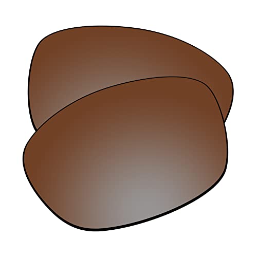 EZReplace Ersatzgläser für Oakley Pit Bull OO9127 Sonnenbrille (polarisierte Gläser), Aktualisiertes Polycarbonat, AR-beschichtet, bronzebraun, Einheitsgröße von EZReplace