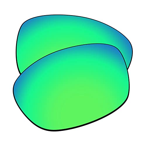 EZReplace Ersatzgläser für Oakley Pit Bull OO9127 Sonnenbrille (polarisierte Gläser), Aktualisiertes Polycarbonat, AR-beschichtet, federgrün, Einheitsgröße von EZReplace