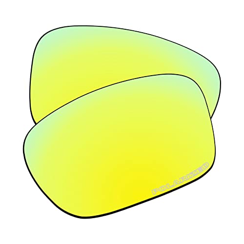 EZReplace Ersatzgläser für Oakley Silver OO9262 Sonnenbrille (polarisierte Gläser), Aktualisiertes Polycarbonat, goldgelb, Einheitsgröße von EZReplace