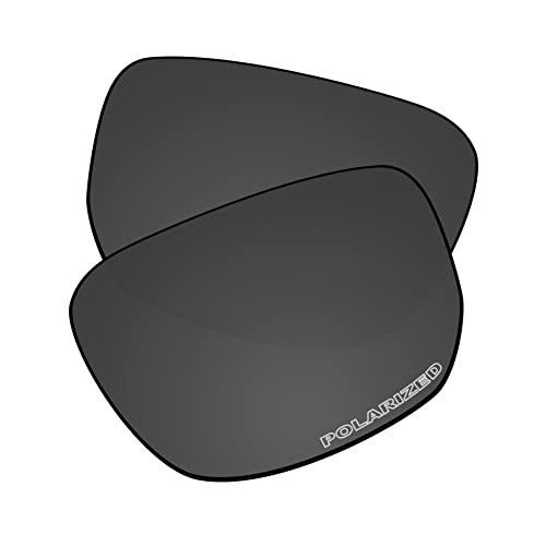 EZReplace Ersatzgläser für Oakley Style Switch OO9194 Sonnenbrille (polarisierte Gläser), Aktualisiertes Polycarbonat Carbon Schwarz, Einheitsgröße von EZReplace