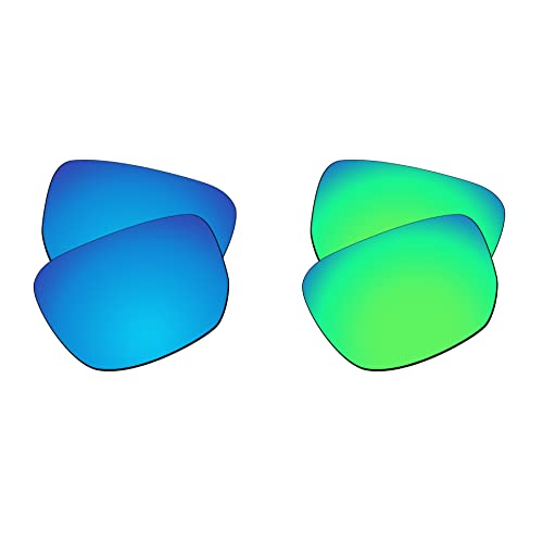 EZReplace Ersatzgläser für Oakley Style Switch OO9194 Sonnenbrillen (polarisierte Gläser) - Passend für Oakley Style Switch Rahmen (Eisblau+Frühlingsgrün) von EZReplace