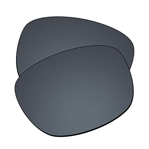 EZReplace Ersatzgläser für Oakley Ten X OO9128 Sonnenbrille (polarisierte Gläser), Schwarz (Mirror Black), Einheitsgröße von EZReplace