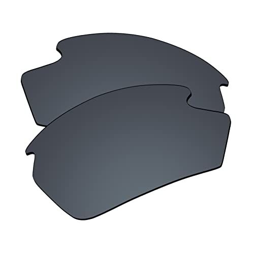 EZReplace Ersatzgläser für Rudy Project Rydon Sonnenbrille (polarisierte Gläser) – passend für Rudy Project Rydon Rahmen (Carbonschwarz), Schwarz (Mirror Black), Einheitsgröße von EZReplace