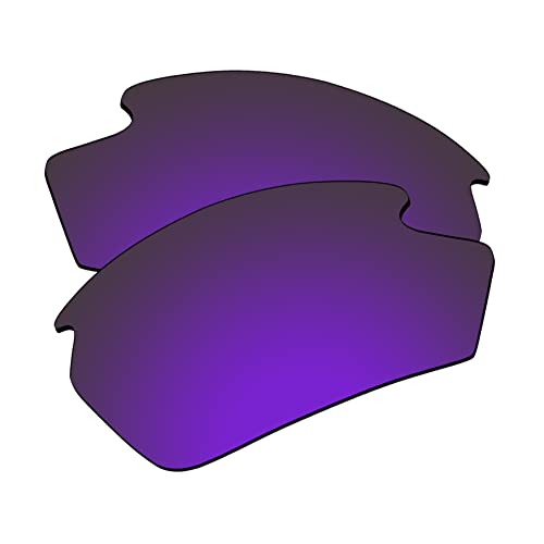 EZReplace Ersatzgläser für Rudy Project Rydon Sonnenbrille (polarisierte Gläser) – passend für Rudy Project Rydon Rahmen (Carbonschwarz), blauviolett, Einheitsgröße von EZReplace