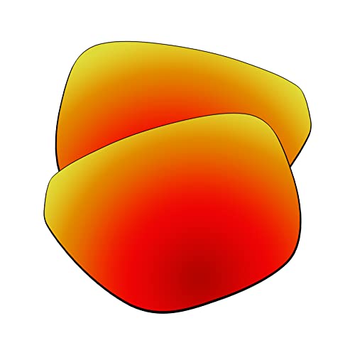 EZReplace Gläser Ersatz für Oakley Crossrange Patch Sonnenbrille (polarisierte Gläser), feuerrot, Einheitsgröße von EZReplace