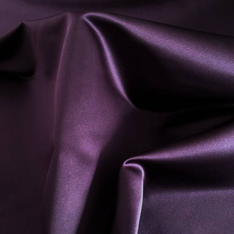 Seide Duchess Satin Stoff, Seidenstoff Meterware, Novelty Fabric, Lila Stoff Meterware Seide Duchess Satin Stoff, Seidenstoff Meterware, Novelty Fabric, Lila Stoff Meterware von EZSilk