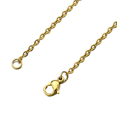 EZVFIRPDFZ Halskette für Herren und Damen, Edelstahl, einfache kleine Perle/runde Box/NK/Kaffeebohnen/Blumentopf-Kette, 21.7 Inches EZVFIRPDFZ Halskette für Herren und Damen, Edelstahl, einfache kleine Perle/runde Box/NK/Kaffeebohnen/Blumentopf-Kette, 21.7 Inches von EZVFIRPDFZ