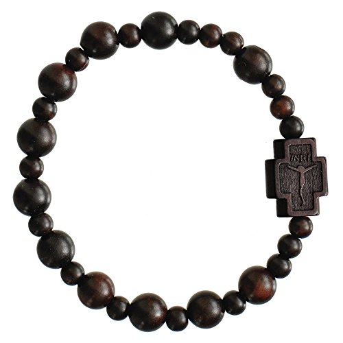 EZVFIRPDFZ Jujube Holz-Rosenkranz-Armband, 8 mm von EZVFIRPDFZ