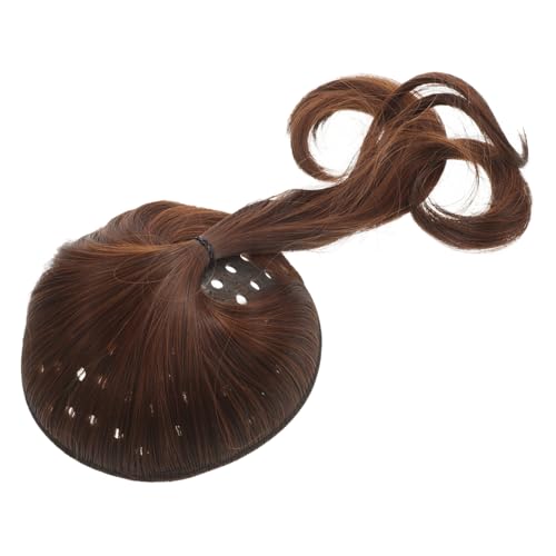 Extension Bobbles Damen-Pferdeschwanz-Perücke, Volumen-Boost-Stücke für Frauen für Hochsteckfrisuren von EZVFIRPDFZ