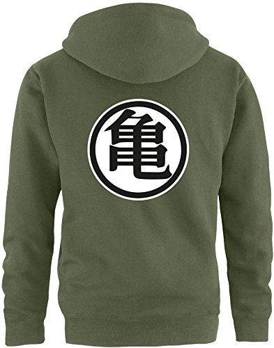 EZYshirt® Son Goku Herren Hoodie | Herren Kapuzenpullover | Herren Pullover von Ezyshirt