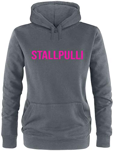 EZYshirt® Stallpulli Pferde Pullover Damen | Frauen Kapuzenpullover | Hoodie von Ezyshirt