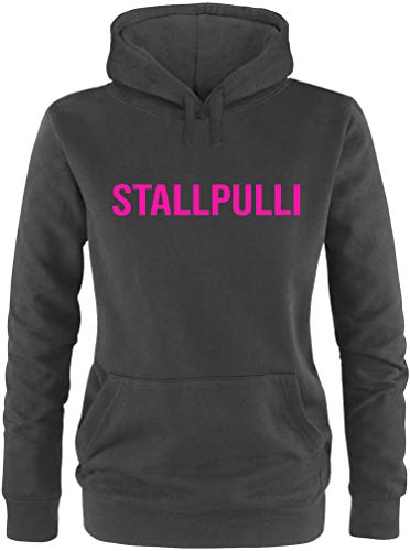 EZYshirt® Stallpulli Pferde Pullover Damen | Frauen Kapuzenpullover | Hoodie von Ezyshirt