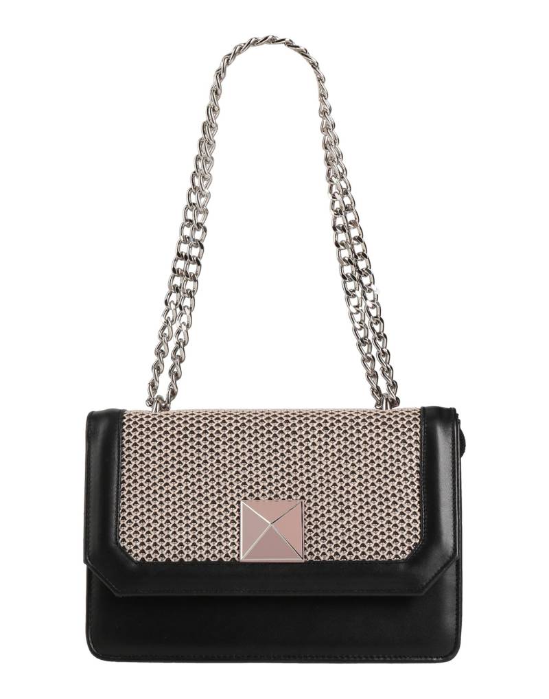 EZZIO Schultertasche Damen Schwarz EZZIO Schultertasche Damen Schwarz von EZZIO