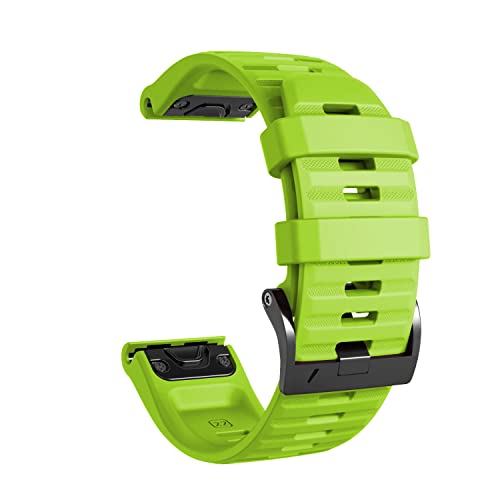 EZZON 22 x 26 mm Armband für Garmin Fenix 6 6X Pro 5X 5 Plus 3 3HR Forerunner 945 Silikon-Schnellverschluss-Armband, 22mm Fenix 6 6Pro, Achat von EZZON