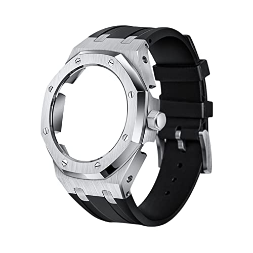 EZZON 4. GA2100 Ga2110 Crown Fluorkautschukband mit Band für Herren GA2100/GA-2110, Einheitsgröße, Achat von EZZON