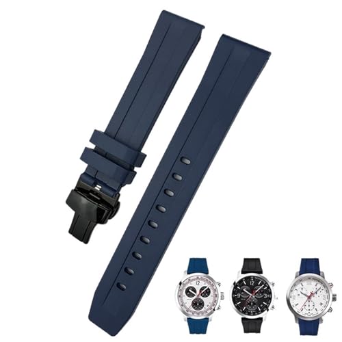 EZZON Gummi-Silikon-Armband für Tissot Le Locle T006 T114 PRC200, Schmetterlingsschnalle, wasserdicht, 20 mm, 19 mm, 21 mm, 22 mm, 19 mm, Achat von EZZON