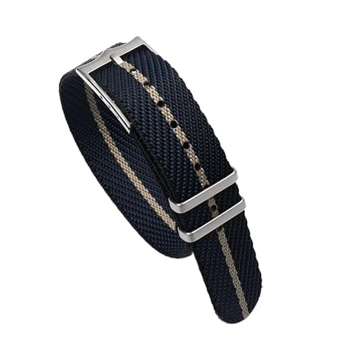 EZZON Nato-Zulu-Uhrenarmband, 20 mm, 22 mm, Premium-Qualität, Nylon, Ersatz-Uhrenarmband für Tudor-Armband, Dornschließe, 22 mm, Achat von EZZON