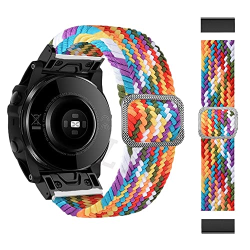 EZZON Uhrenarmband für Garmin Fenix 5 5X Plus 6X Pro 3 HR Saphir Fenix 7 7X Epix Loop Nylon Smartwatch Armband 22 mm 26 mm, 26mm Fenix 6X 6XPro, Achat EZZON Uhrenarmband für Garmin Fenix 5 5X Plus 6X Pro 3 HR Saphir Fenix 7 7X Epix Loop Nylon Smartwatch Armband 22 mm 26 mm, 26mm Fenix 6X 6XPro, Achat von EZZON