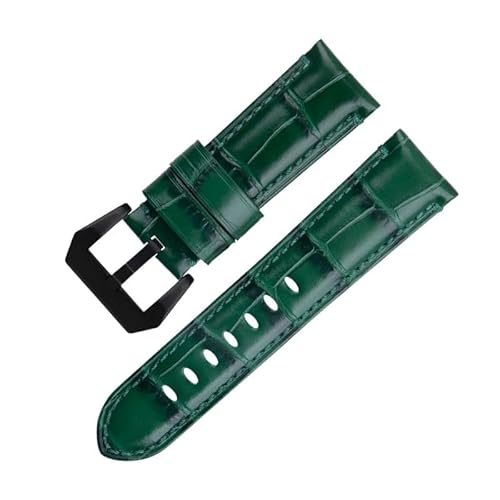 EZZON Uhrenarmband für Panerai-Armband für PAM441/438-Serie, weiches Rindsleder, echtes Bambusleder, 20 mm, 22 mm, 24 mm, 20 mm, Achat von EZZON