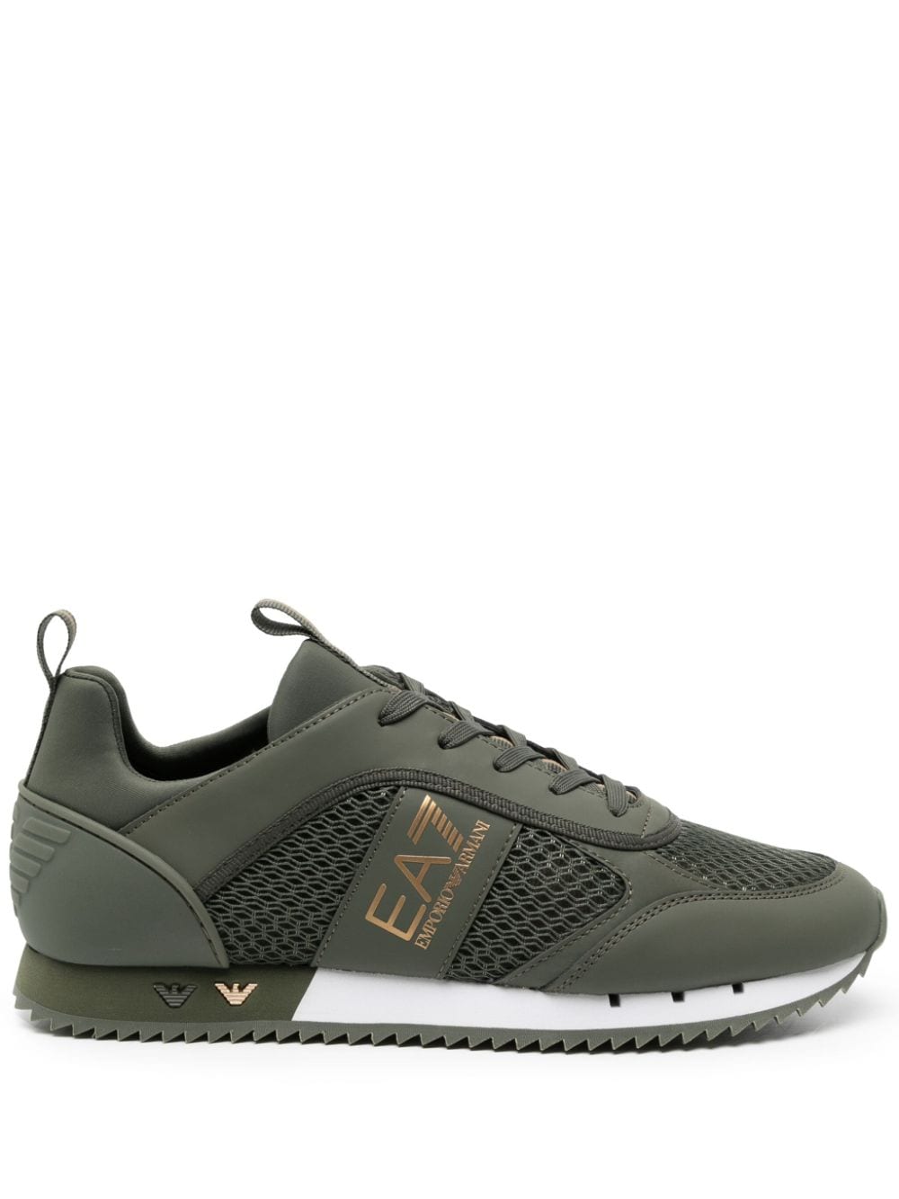 Ea7 Emporio Armani EA7 Sneakers mit Mesh-Obermaterial - Grün von Ea7 Emporio Armani