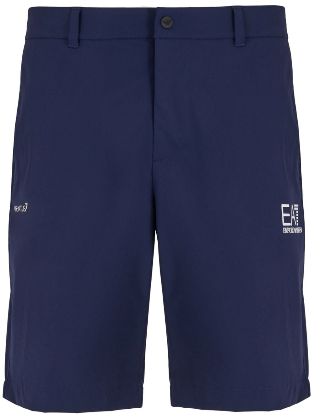 Ea7 Emporio Armani Shorts mit Logo-Print - Blau von Ea7 Emporio Armani