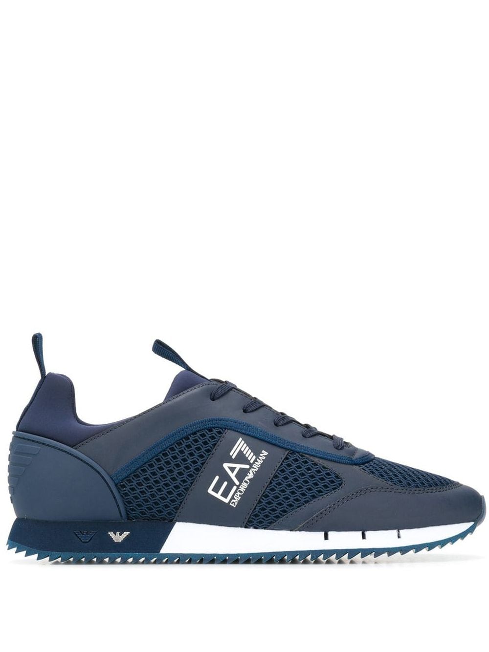 Ea7 Emporio Armani Sneakers mit Logo - Blau von Ea7 Emporio Armani