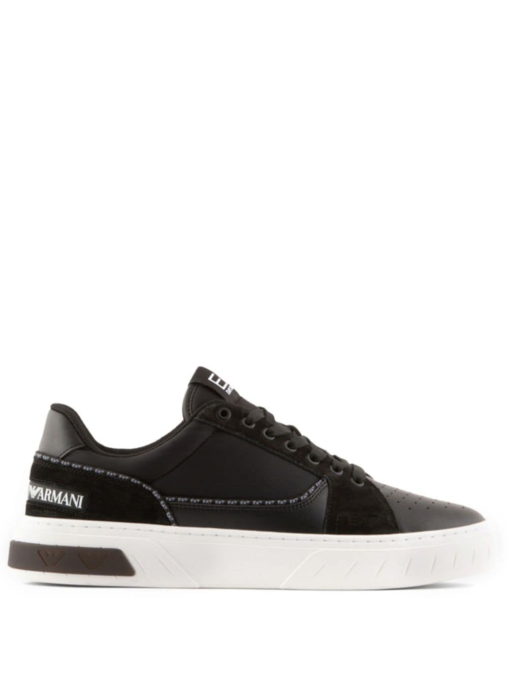 Ea7 Emporio Armani Sneakers mit Schnürung - Schwarz von Ea7 Emporio Armani