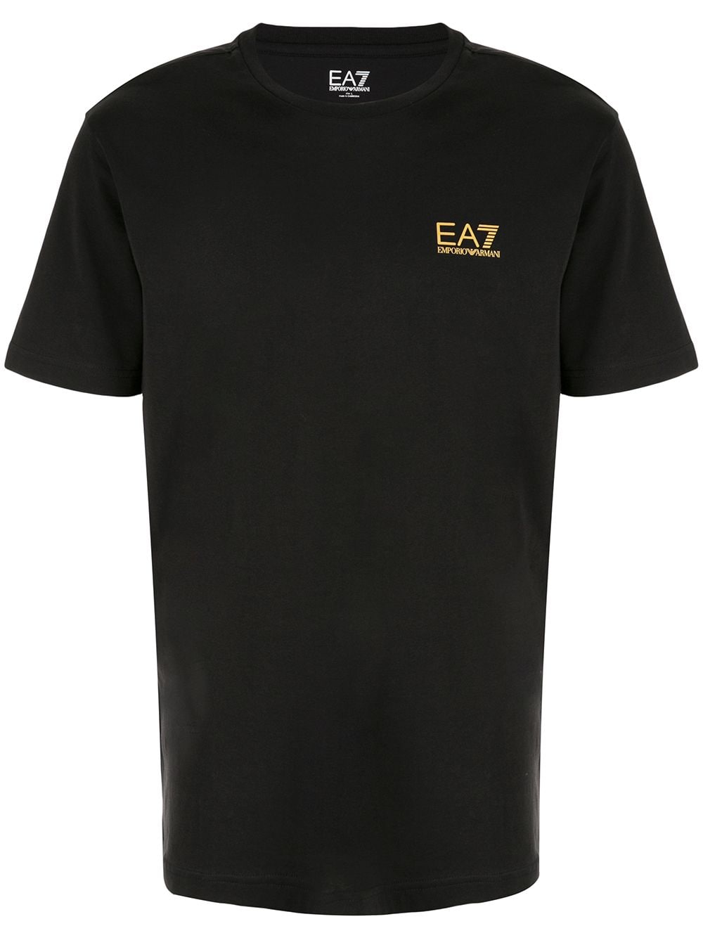 Ea7 Emporio Armani T-Shirt mit Logo - Schwarz von Ea7 Emporio Armani