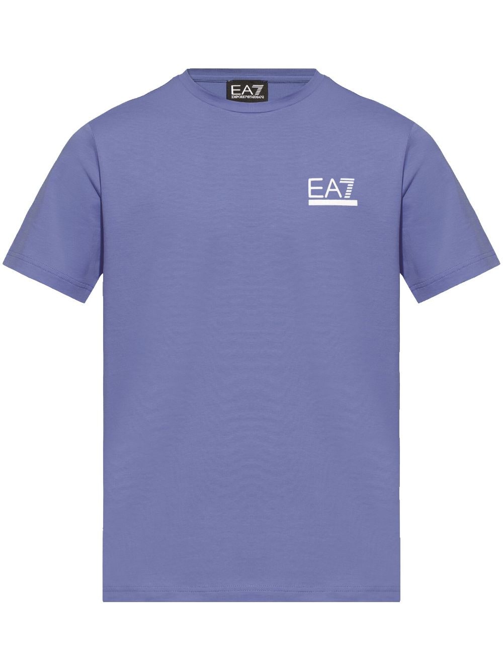 Ea7 Emporio Armani T-Shirt mit Logo-Print - Blau von Ea7 Emporio Armani